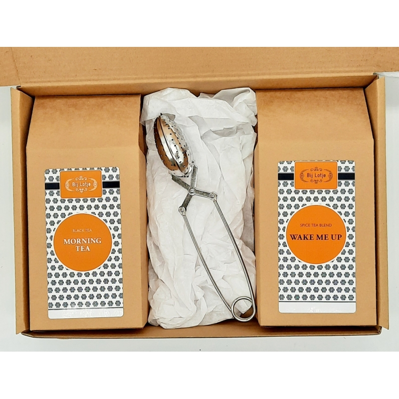 Morning Cadeauset met Theeknijper Morning Cadeauset met Theeknijper